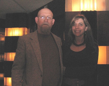 with Dr Sylvia Silberger, Manhattan 2005