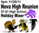 Nova High Holiday Mixer reunion event on Nov 26, 2011 image