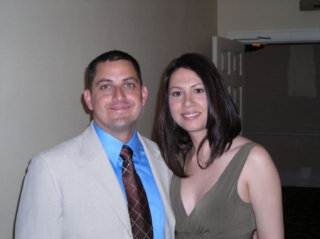 My brother Lalo and his wife