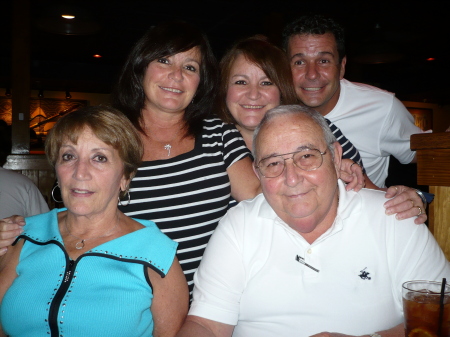 My parents, my brother,Andy,my sister,Lourdes