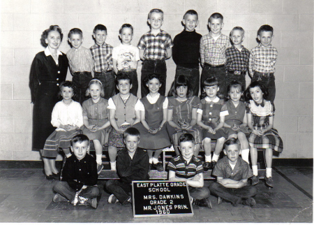 East Platte 2nd grade class 1960