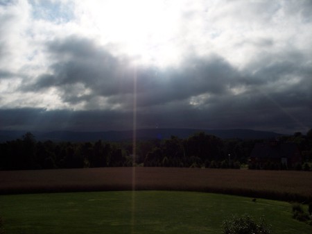 Storm over the Mountains