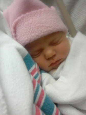 My new great niece Kadence