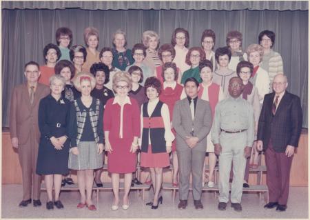 Edgemere Faculty 1970-71