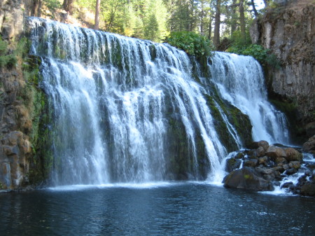 Waterfalls near McCloud