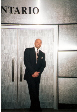 At Cleveland State awards banquet 1998