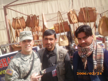 me and a couple of Afghanistan