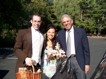 Son Ryan, wife Marsha and my dad