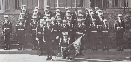 chs 1966 rotc drill team photo