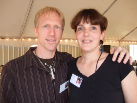 Rob and I at the reunion dinner