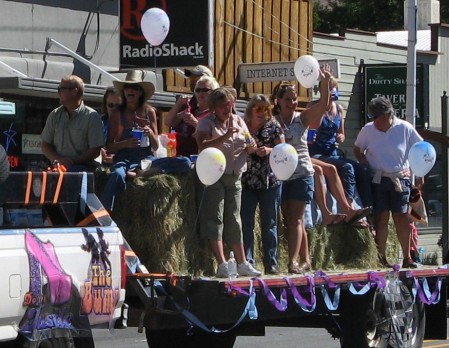 Class of '78 Float in Fair Parade