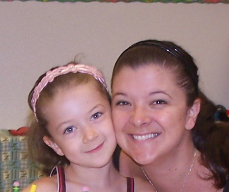 My daughter, Jill and my granddaughter, Camill