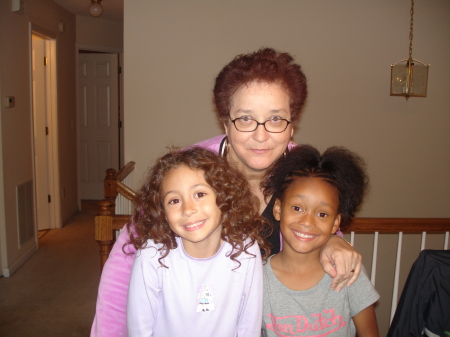My mother, niece Kaylee and Michaela