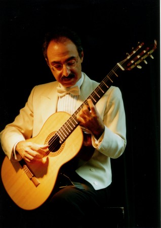 Jazz: classical guitarist