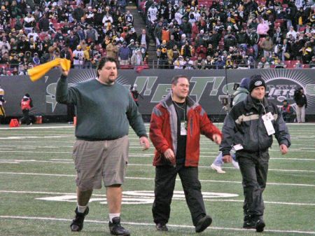 BIG ME at the Steeler/Jet Game 2007