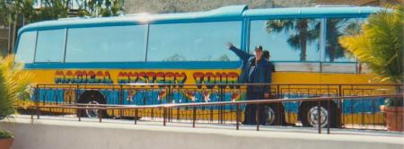 The Magical Mystery Tour Bus.