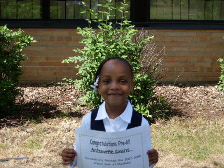 my babys graduating from pre-k