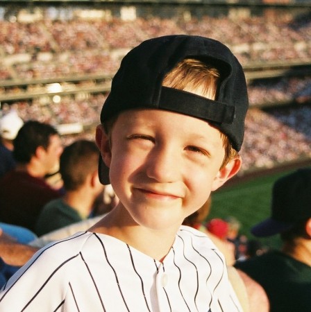Johnny at the Yankees' Game