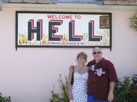 Tracy and I in Hell!