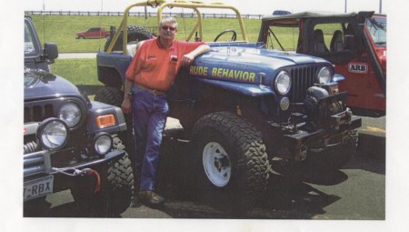 rob & jeep in longview 2006