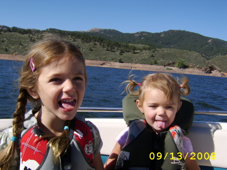 Boating on Horsetooth Resevoir