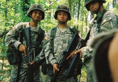 My son Norman (middle) in Iraq