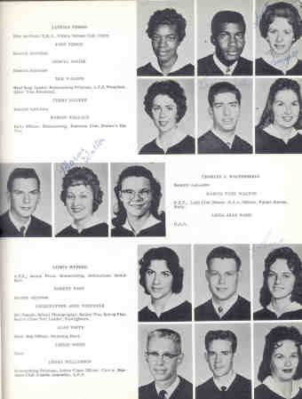 Janet Irion's album, GRANT UNION HIGH SCHOOL 1961