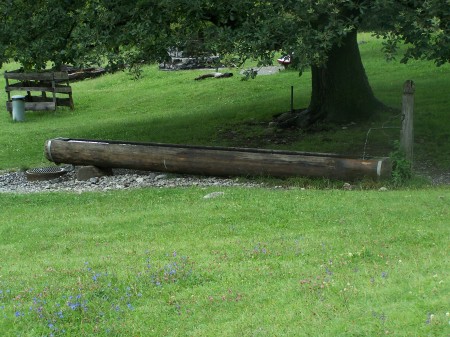 Water at Heidiland, Switzerland