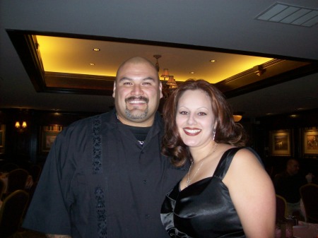 Me and My Hubby at our Anniversary Party