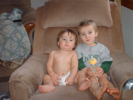 my great nephews Tye & Justin