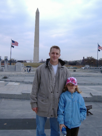 In front of WWII Memorial 07'