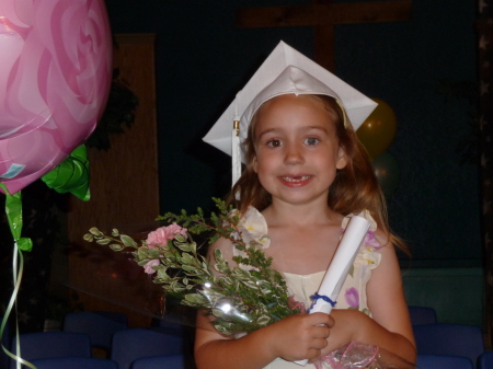 Michaela Pre-K graduation