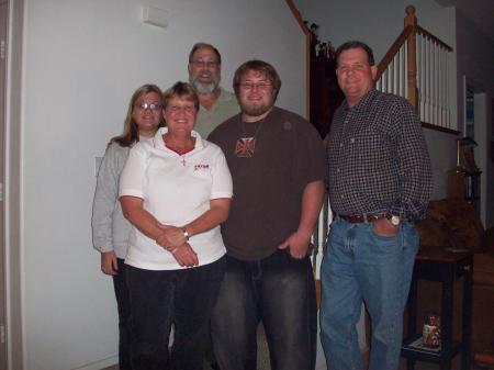 Myself,Kirby,Jeremy,Sarah,Cousin Ray 2008