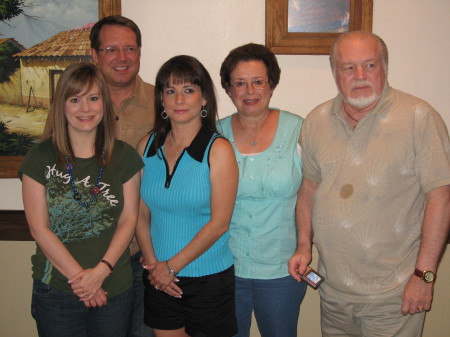Me, sisters (Rachelle and Becky) and parents