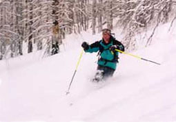 Deep powder somewhere in the Wallowa Mtns OR