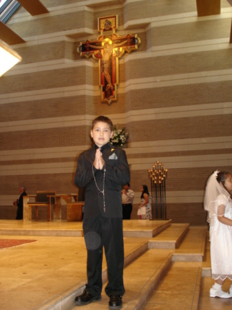 Daniel's first communion