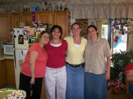 L-R Alicia, Kathryn, Susie, Christie