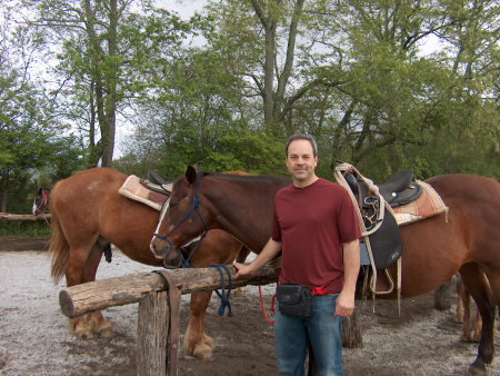 Horseback riding in Dillard, Ga.