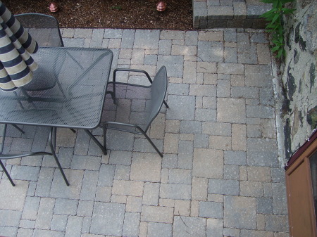 Landscape patio