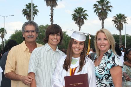 Laurel Graduates High School 2008