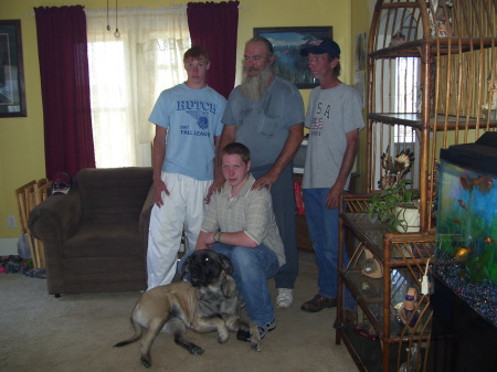 Marty Fryar 2 grandsons and Starlas Hubby