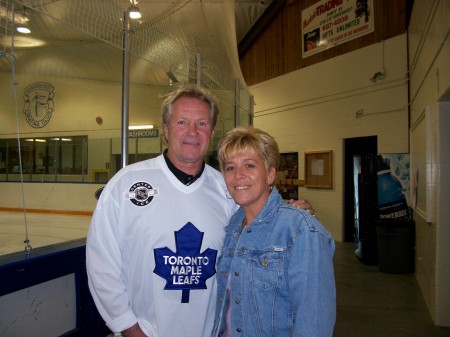 Toronto Maple Leafs Darryl Sitler and Sandy