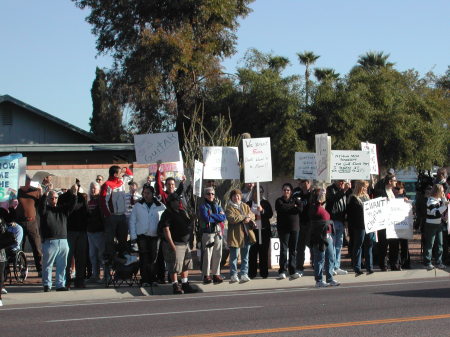 Were Greeting obummer a Mesa high school !