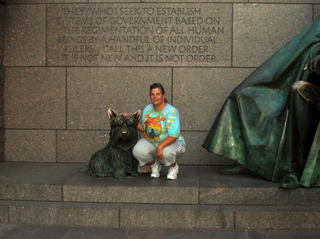 Roosevelt Memorial - Washington 2008