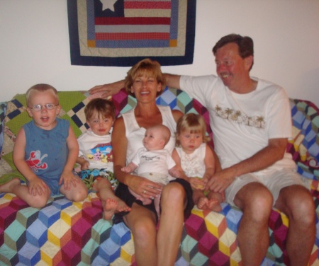 grandma and pa with gkids