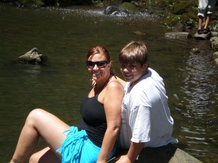 wife and son in hawaii