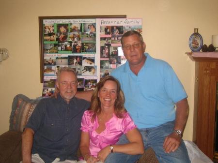 Hubby, me and brother Keith