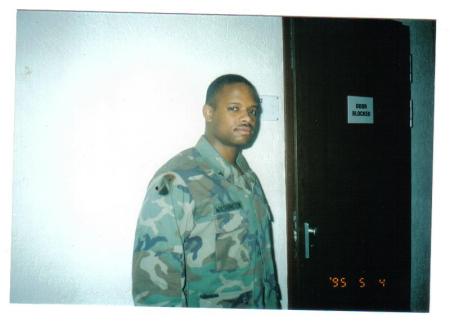Me in the Army in Kaiserslautern, Germany.
