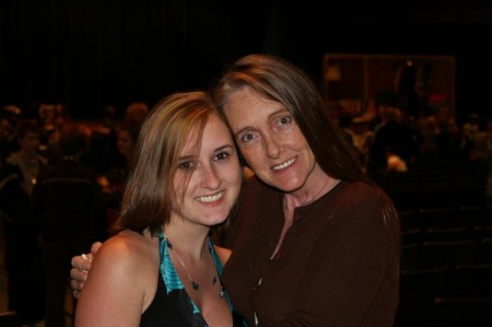 My youngest and I at Sr Banquet 2007