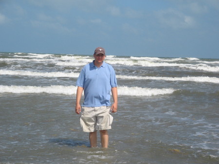 Steve at Port Aransas 2007